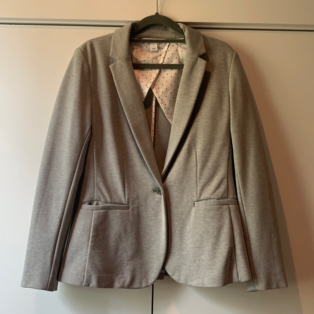 Old Navy Gray Soft Blazer
